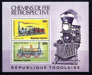 Togo 1979 Locomotives Mint MNH Miniature Sheet SC C391a