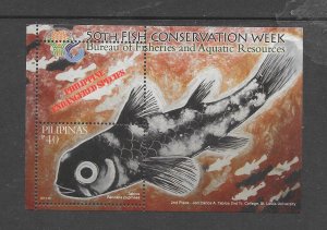 FISH - PHILIPPINES #3500 S/S MNH