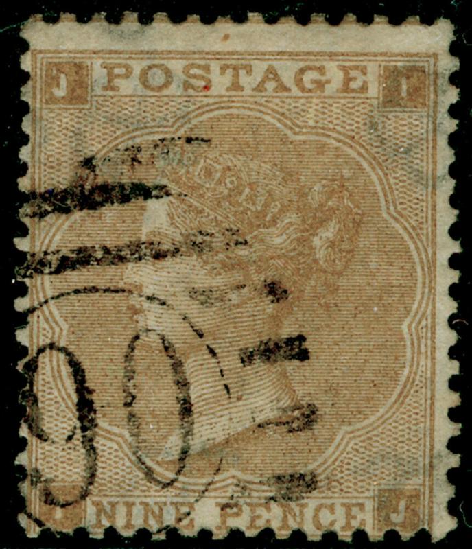 SG86, 9d bistre, FINE USED. Cat £575. IJ