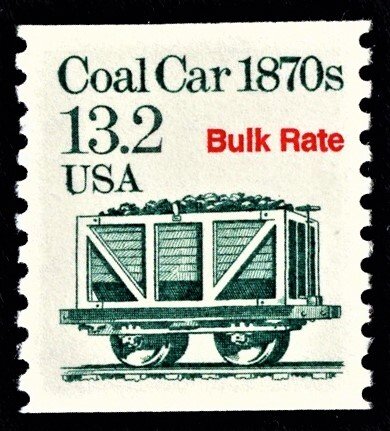 US 2259 MNH VF 13.2 Cent Coal Car 1870's