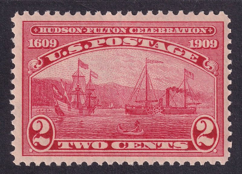 US 372 2c carmine HUDSON FULTON CELEBRATION MINT NH VF SINGLE 1901 1P11