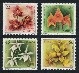 Serbia Orchids 4v SG#624-627