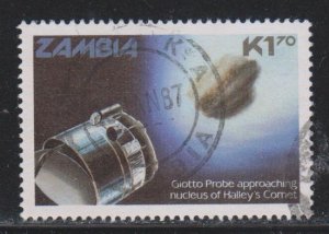 Zambia, 1.70k Giotto space probe (SC# 355) Used