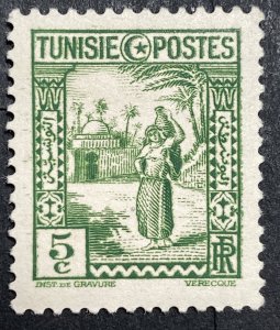 AlexStamps TUNISIA #125 XF Mint