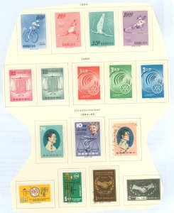 China (Empire/Republic of China) #1424/1453 Used Single (Complete Set)