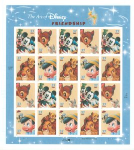 United States #3865-3868 Mint (NH) Multiple (Art) (Disney)