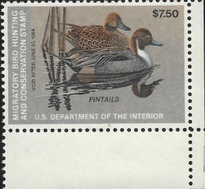 US Scott #RW50 MNH OG XF 1983 US Federal Duck Stamp