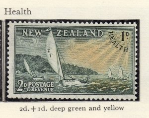 New Zealand 1951 Early Issue Fine Mint Hinged 2d. NW-156877