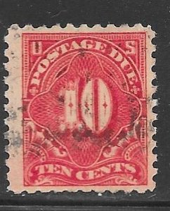 USA J56: 10c Numeral, single, used, F-VF