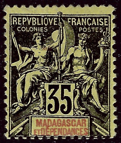 Malagasy/Madagascar (Scott #41) Fine Mint...Get it before prices go up again!