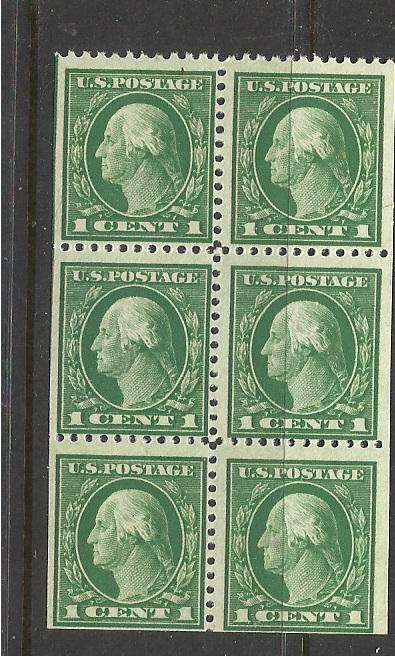 498e 1cx6 Booklet Pane MNH Fine Centering