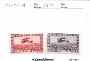 Germany: Saar Sc #C1 - C2 MH (58000)