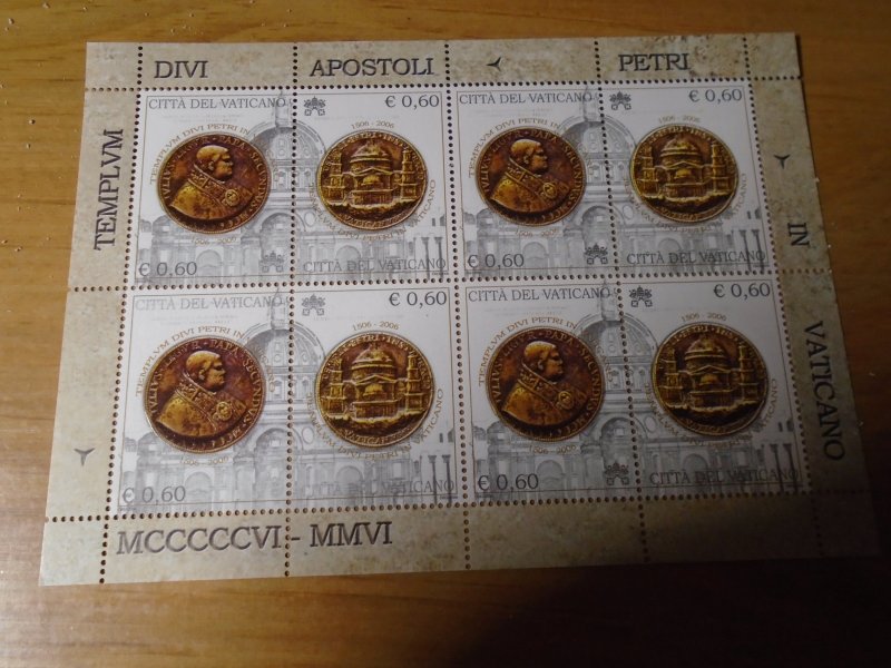 Vatican City  #  1332-33  MNH  complete sheet