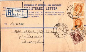 Rhodesia, Nyasaland, Registered