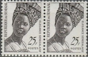 Senegal, #371 Unused  Pair From 1972-76