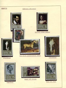 Worldwide Art on stamps Theodore Gericault Marie Verroust 8078