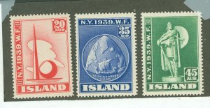 Iceland #213-5  Multiple