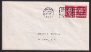 1923 Sc 554 2c Washington FDC Washington DC cancel to Worden CV $42.50 (1F