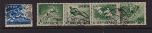 Japan - #417-421 used
