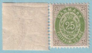 DENMARK 50 MINT NEVER HINGED OG** NO FAULTS VERY FINE! NM IS THE WATERMARK - EJI