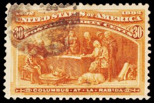 U.S. COLUMBIAN ISSUE 239  Used (ID # 100679)