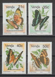 SOUTH AFRICA/VENDA 1990 SG 211/4 MNH