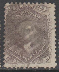 U.S.  Scott #78 Washington Stamp - Used Single