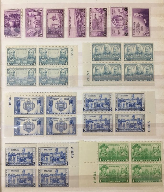 USA Large Mid Period M&U + Blocks Collection Incl. Airs (Apx 1500) GM2282