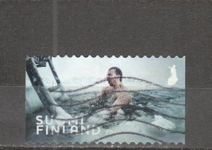 Finland  Scott#  1578b  Used  (2019 Swimming in Ice Water)