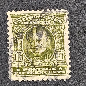 309 used VF-XF centering beautiful stamp under the cancel