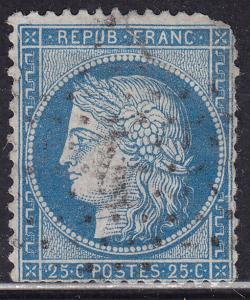 France 58 Ceres 25c 1871