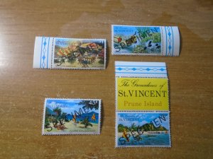 St Vincent   Grenadines   #  123-26  MNH   O/P  Specimen