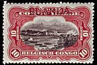 Ruanda Urundi SG#2 Mint - 1916 10c.  - Numbers - Values and