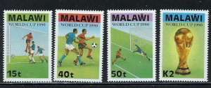 Malawi 566-69 MNH 1990 Soccer (ha1364)