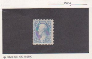 1873 US Stamps Scott # O38 Navy Department Official 6c MH OG  Cat.$150.0