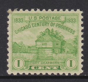 US 728 Fort Dearborn MNH