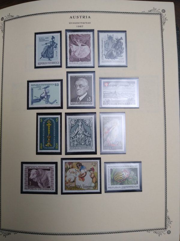 collection in album Austria to 1992 not catalogued