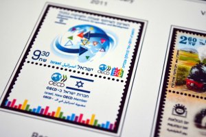 COLOR PRINTED ISRAEL [+TABS] 2011-2020 STAMP ALBUM PAGES (81 illustrated pages)