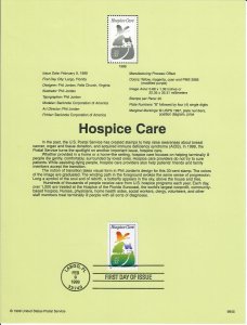 US SP1298 Hospice Care Souvenir Page #3276