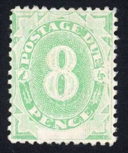 Australia P Due 1902 SG D7 8d emerald-green mint cat 100 pounds