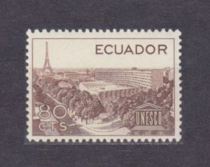 1958 Ecuador 985 Architecture - UNESCO