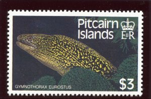 Pitcairn Islands 1988 QEII $3 WATERMARK CROWN TO RIGHT OF 'CA' MNH. SG 313w.