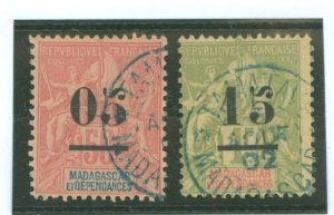 Madagascar (British Consular & Inland Mail) #48/50 Used Single