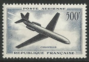 France # C35  Caravelle  500fr.      (1)   Mint NH