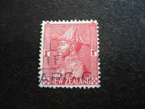 Stamps - New Zealand - Scott# 184 - Used Part Set of 1 Stamp