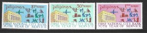 Philippines 1107-1109  MNH Complete set SC: $1.50