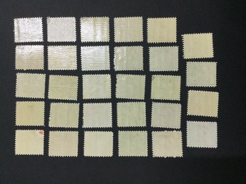 MOMEN: US STAMPS #803-831 MINT OG NH LOT #36836