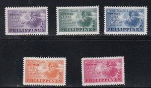 Philippines # 537-539, C68-69, Jr. Chamber of Commerce, Mint LH, 1/3 Cat.