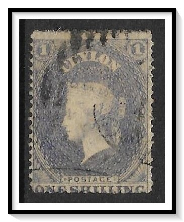Ceylon #23 Queen Victoria Used