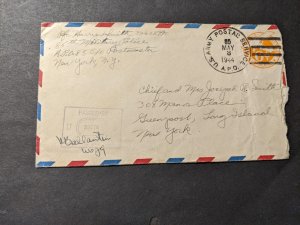 APO 85 CAPUA, ITALY 1944 Censored WWII Army Cover 85th MP